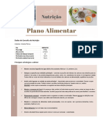 1º Plano Alimentar - Marta Pèrez