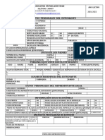 Ficha de Matricula 2021-2022