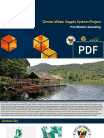 Ormoc Water Supply System Project: Pre-Market Sounding