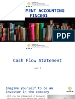 Unit 4 Cash Flow Statement