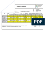 Hydraulics For Plant Air Blower: Hydraulic Calculation Sheet