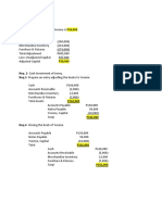 Problem 1. Req. 1-Adjusted Capital of Yvonne Is P18,000 Computation