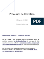 Processos de Rerrefino Tatiana Petri