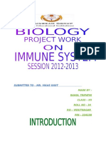 Qdoc - Tips Biology Project On Immunity For Class 12th