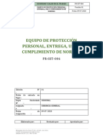 PR-SST-006 - Equipo de Protección Personal, Uso y Cumplimiento de Normas