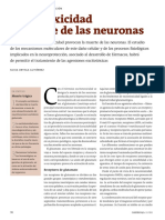 Excitotoxicidad y Muerte Neuronal