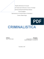 Criminalistica Trabajo