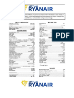 Ryanair Revised Checklist