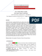 Paper em Elaboração