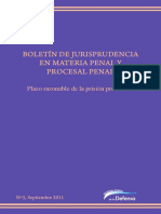 Libro de Fallos Plazo Razonable Prision Preventiva