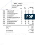 05.07 Listado de Insumos COMPONENTE IIIEQUIPAMIENTOS