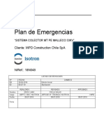 18N048 Plan de Emergencia Sistema - Colector MT PE Malleco 33 KV (Rev B)