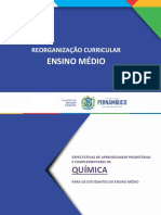 Ensino Médio - Química - Reorganização Curricular