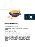 La Inflacion Vagando La Carrera-Emprendimiento