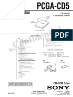 Pcga-Cd5: Service Manual