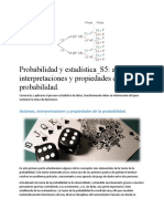 7 Axiomas - Interpretaciones y Propiedades de La Probabilidad