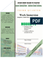 Module 1-2 Inquiries Investigation and Immersion 2