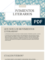 Movimientos Literarios