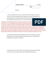 5.4.4 Practice - Intergroup Conflict (Practice)