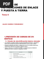 Cálculo de Instalaciones de Enlace y Puesta A