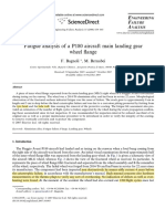 Fatigue Analysis of A P180 Aircraft Main Landing Gear