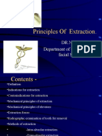 Principles of Extraction.: DR - Nitin Department of Oral & Maxillo Facial Surgery