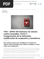 Guía de Inicio de Alarma Contra Incendios, Notificación de Ocupantes y Monitoreo - NFPA