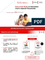 Executive Summary of The Study On Information Security and E-Confidence in Spanish Households (Annual Report2010)