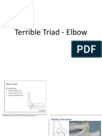 Terrible Triad - Elbow