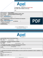 Plano de Trabalho Apel - Copa Apel de Futebol e Futsal Feminino - 2022