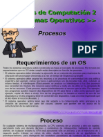 Sistemas Operatios - Procesos