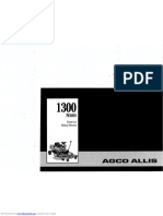 AGCO Allis 1300 Series Operator's Manual