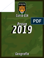 ESA Prova 2019 Geografia EU-MILITAR