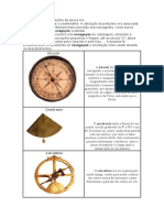 Instrumentos de Navegação Antigos