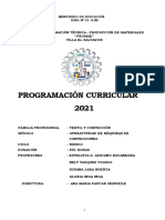 1-Prog. 2021 - Operatividad de Maquin - Promae