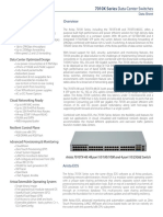 Product Highlights: 7010X Series Data Center Switches