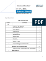 PROJECT REPORT BAJAJ ALLIAnz