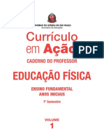 Caderno Do Professor 5º Ano Volume 1 2022 Educação Física