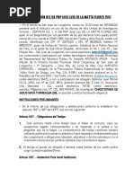 Declaración Del SB PNP Jose Luis de La Matta Flores