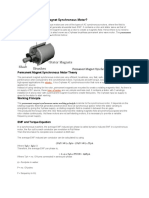 Permanent Magnet Synchronous Motor