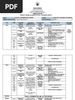 Weekly Home Learning Plan - Kindergarten