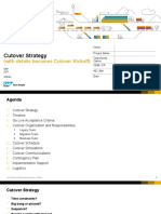 SAP Cutover Activities