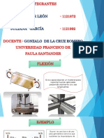 Flexión de Elementos Hechos de Materiales