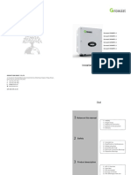 Installation Operation Manual: Growatt 2500MTL-S Growatt 3000MTL-S Growatt 3600MTL-S S S S