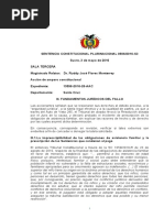 Sentencia Constitucional Plurinacional 0506