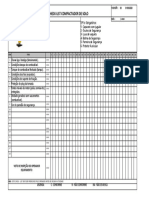 Check List - Compactador de Solo - Mensal