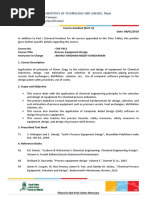 Che f412 Process Equipment Design1