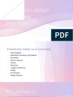 Teori-Teori Dalam Konseling Psikologi