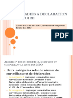 Les Maladies A Declaration Obligatoire