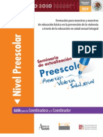 Guía Preescolar SEP